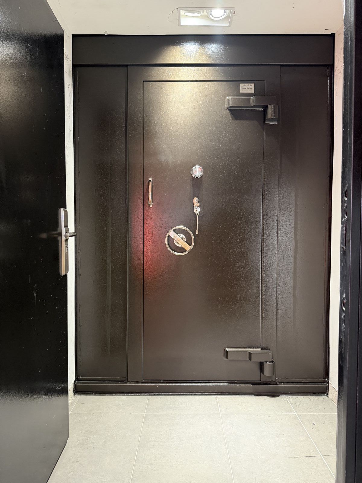 Custom fortified room interior, Hashim Engineering Industries Jordan, view 1