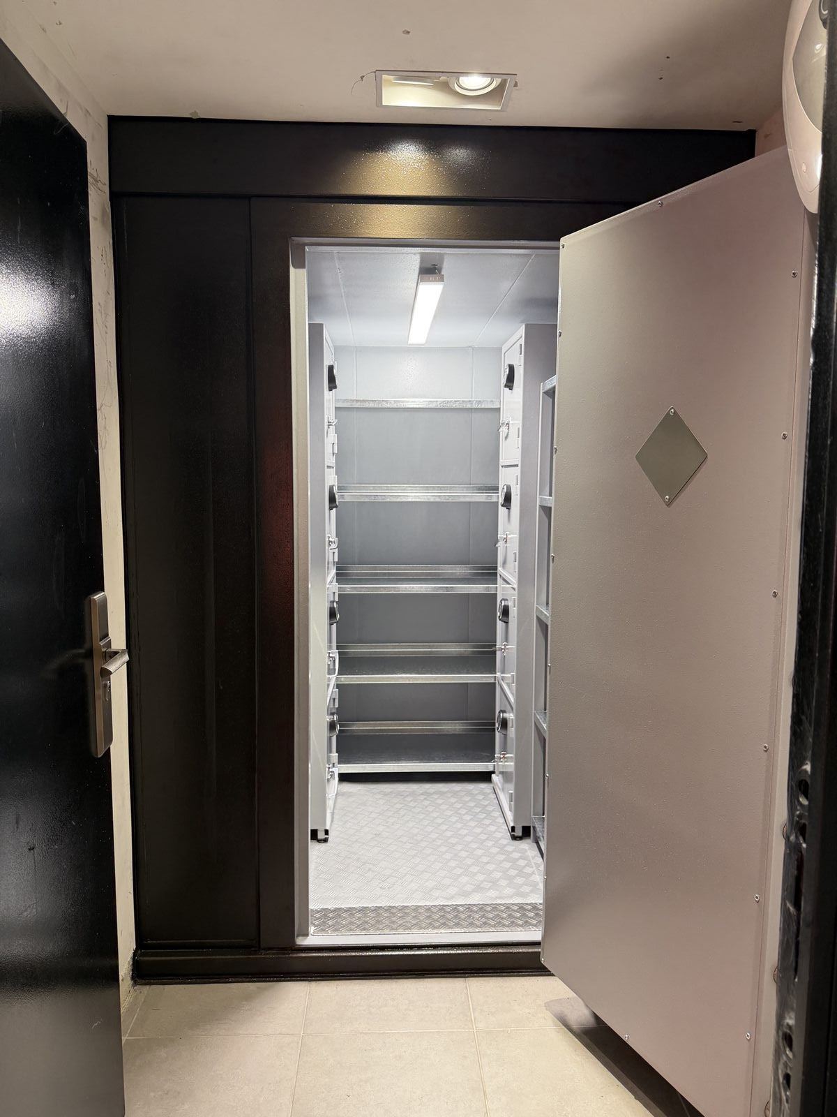Custom fortified room interior, Hashim Engineering Industries Jordan, view 2