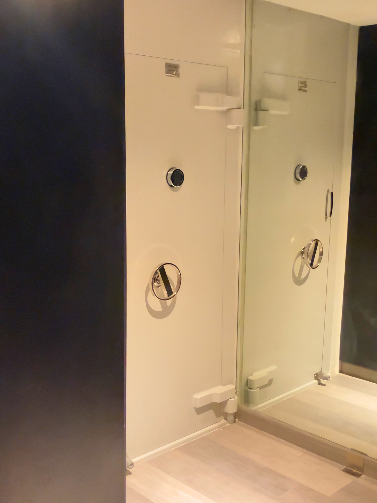 Underground concealed gun room, luxury armoured vault, hidden behind closet, Hashim Engineering Industries Jordan, view 3
